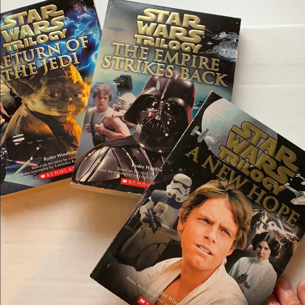 SALE!!! Star Wars Trilogy junior novel books 5, 6,…